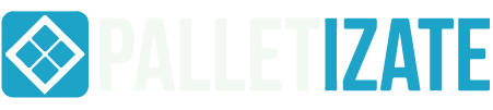Palletizate logo blanco